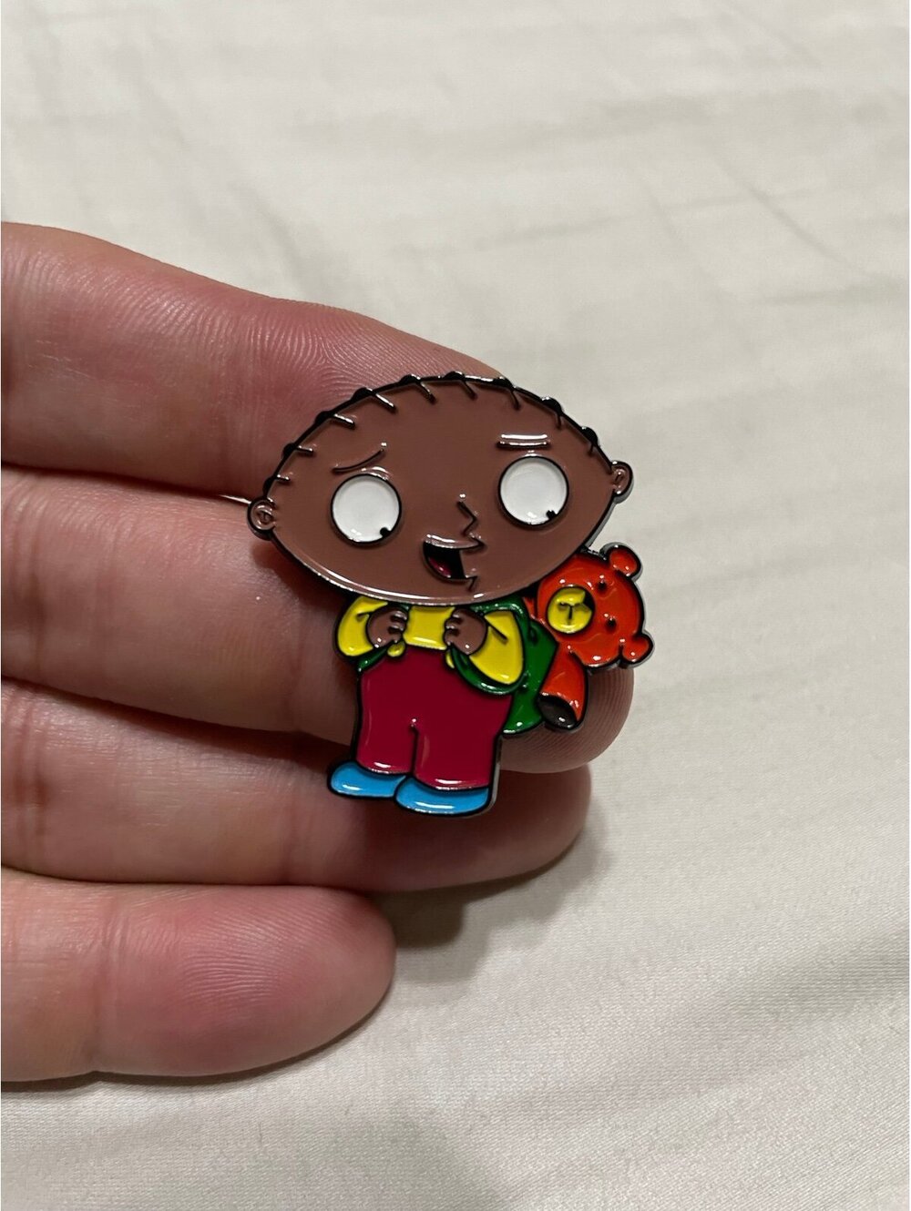 Family guy stewie enamel pin brooch anime cartoon